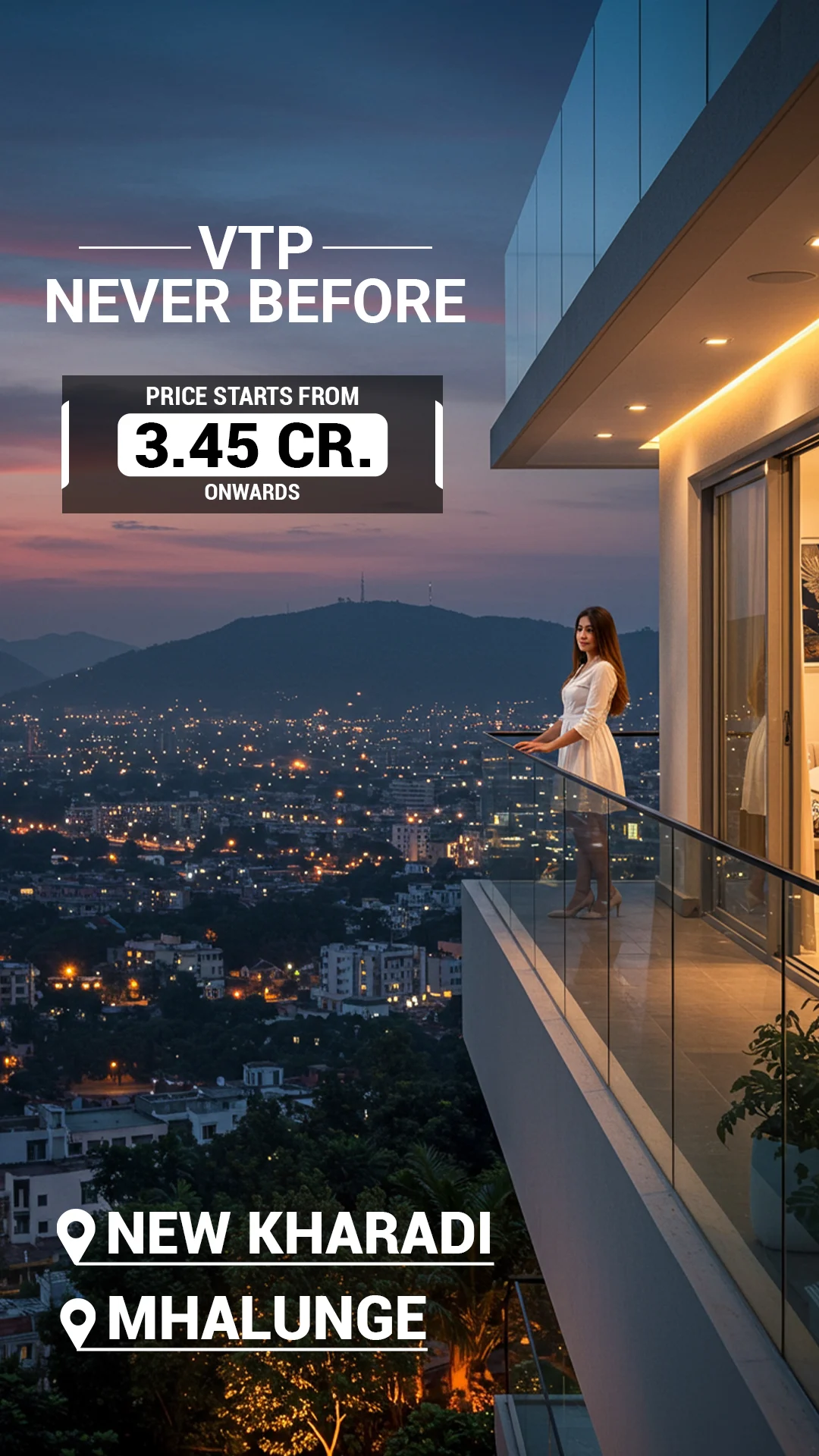 VTP Never Before, VTP Villas in the Sky, VTP Realty Never Before, VTP Never Before Pune, VTP Luxury Project Pune, VTP Villas Pune, VTP Aristo, VTP Privé, Codename Never Before Pune, VTP Realty Ultra Luxury Homes
